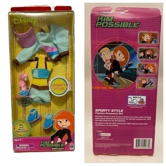 Disney's Kim Possible Sporty Style Fashion Accessory Set  NWT - Picture 1 of 6